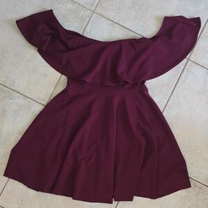 Forever 21 Rich Burgundy Top